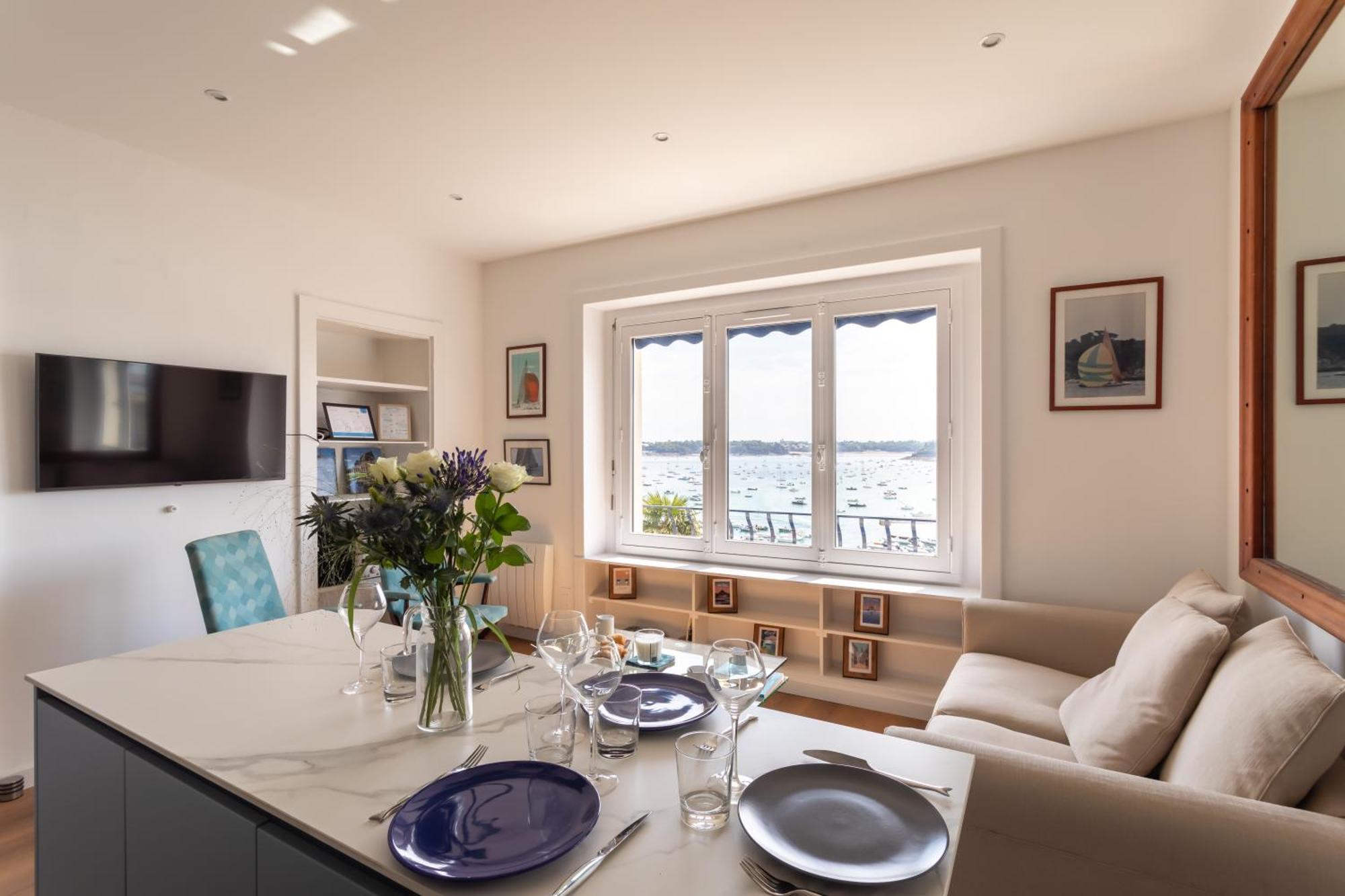 Le Beauvoir 1 - Appt Vue Mer Dinard Exteriér fotografie