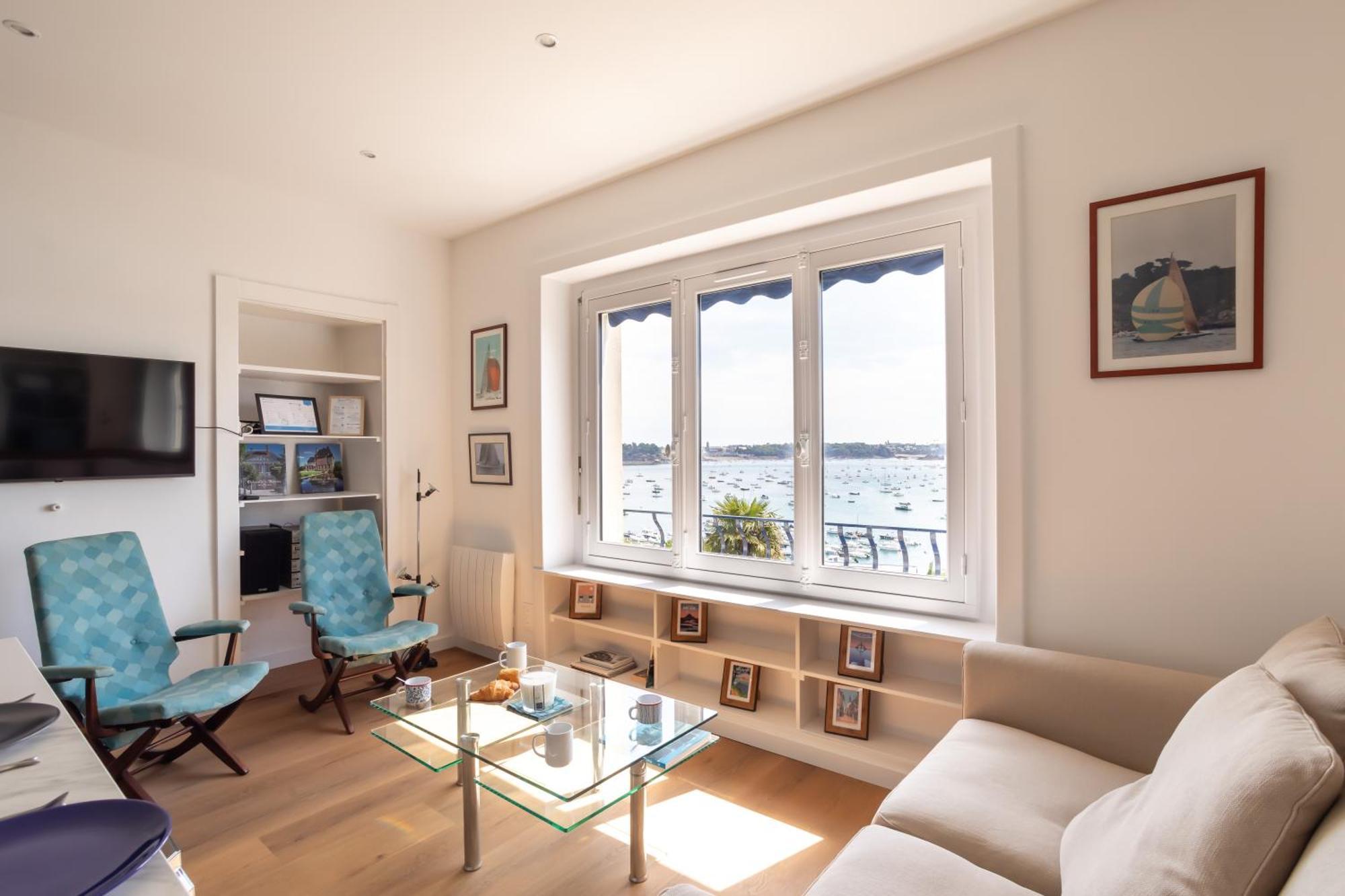 Le Beauvoir 1 - Appt Vue Mer Dinard Exteriér fotografie